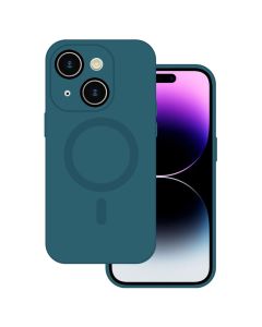 Tel Protect MagSilicone Case Θήκη Σιλικόνης Συμβατή με MagSafe - Blue (iPhone 15)