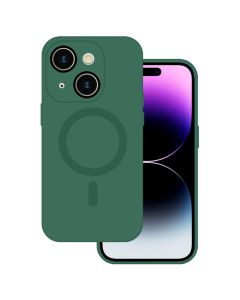 Tel Protect MagSilicone Case Θήκη Σιλικόνης Συμβατή με MagSafe - Green (iPhone 15 Plus)