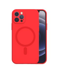 Tel Protect MagSilicone Case Θήκη Σιλικόνης Συμβατή με MagSafe - Red (iPhone 11 Pro)