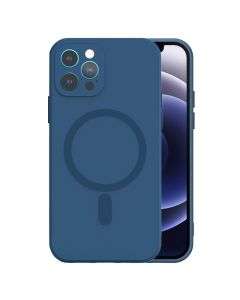 Tel Protect MagSilicone Case Θήκη Σιλικόνης Συμβατή με MagSafe - Navy Blue (iPhone 13 Pro)