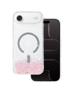 Tel Protect Moonlite MagSafe Case Θήκη Glitter Pink / Clear (iPhone 17 Air)
