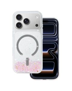 Tel Protect Moonlite MagSafe Case Θήκη Glitter Pink / Clear (iPhone 17 Pro Max) - MT81885