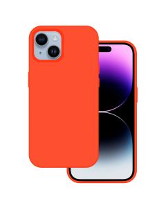 Tel Protect Silicone Premium Case Θήκη Σιλικόνης - Orange (iPhone 15 Plus)