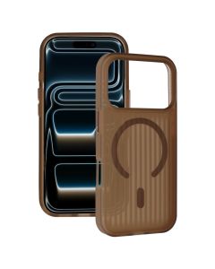 Tel Protect Twist MagSafe Case Θήκη Coffee Brown (iPhone 17 Pro) - MT83658