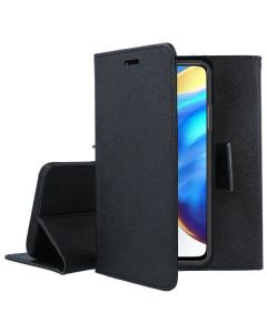 Tel1 Fancy Diary Case Θήκη Πορτοφόλι με δυνατότητα Stand Black (Samsung Galaxy A32 4G)