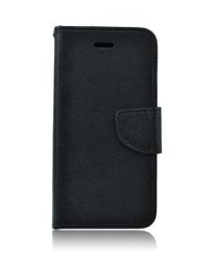 Tel1 Fancy Diary Θήκη Πορτοφόλι με δυνατότητα Stand Black (iPhone XR)