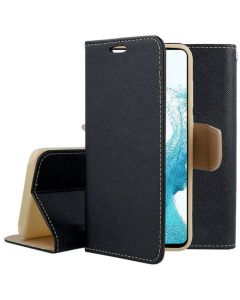 Tel1 Fancy Diary Case Θήκη Πορτοφόλι με δυνατότητα Stand Black / Gold (Samsung Galaxy A55 5G)