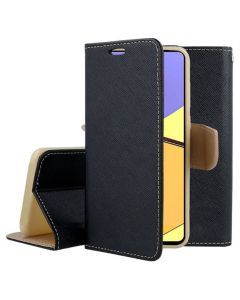 Tel1 Fancy Diary Case Θήκη Πορτοφόλι με δυνατότητα Stand Black / Gold (Samsung Galaxy A26 5G)