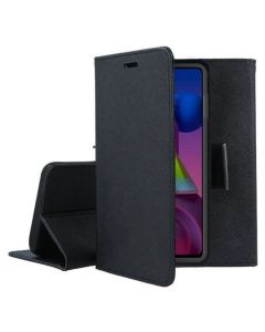 Tel1 Fancy Diary Case Θήκη Πορτοφόλι με δυνατότητα Stand Black (Samsung Galaxy A57 5G) - MT82945
