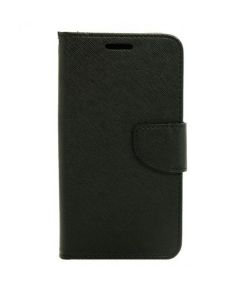 Tel1 Fancy Diary Θήκη Πορτοφόλι με δυνατότητα Stand Black (iPhone 7 / 8 / SE 2020 / 2022)