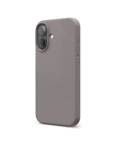 Silicone Lite Soft Touch Case Θήκη Σιλικόνης Dark Grey (iPhone 16)