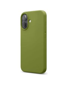 Silicone Lite Soft Touch Case Θήκη Σιλικόνης Olive (iPhone 16 Plus)