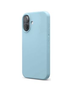 Silicone Lite Soft Touch Case Θήκη Σιλικόνης Sky Blue (iPhone 16 Plus)