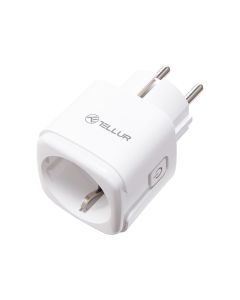 Tellur Smart WiFi AC Plug Energy Reading 16A 3680W Έξυπνος Wi-Fi Αντάπτορας - White
