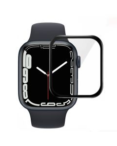 Acrylic Full Glue Εύκαμπτο Αντιχαρακτικό Tempered Glass Black (Apple Watch 49mm Ultra 1/2)