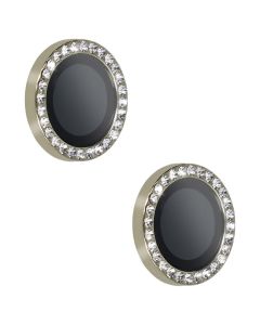 Hard Diamond Camera Lens Tempered Glass Prοtector Titanium (iPhone 17)