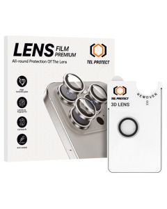 Tel Protect 3D Camera Lens Tempered Glass Prοtector Transparent (iPhone 17 Air) - MT83727