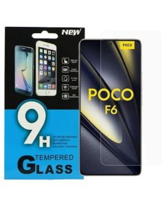 Αντιχαρακτικό Γυάλινο Προστατευτικό 9Η Tempered Glass Screen Prοtector (Xiaomi Poco F6 / F6 Pro)