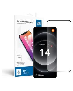 Blue Star 3D Full Glue Full Face Black Αντιχαρακτικό Γυαλί 9H Tempered Glass (Xiaomi 14 Ultra)
