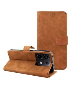 Forcell Tender Wallet Case Θήκη Πορτοφόλι με Δυνατότητα Stand - Brown (Xiaomi Redmi Note 13 Pro 5G)