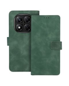 Forcell Tender Wallet Case Θήκη Πορτοφόλι με Δυνατότητα Stand - Green (Xiaomi Redmi Note 14 Pro 5G / Pro Plus 5G / Poco X7 5G)