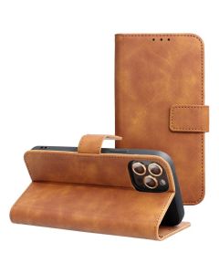 Forcell Tender Wallet Case Θήκη Πορτοφόλι με Δυνατότητα Stand - Brown (Xiaomi Redmi Note 15 Pro Plus 5G / Poco M8 Pro 5G)