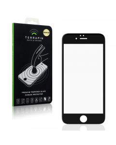 Terrapin Edge To Edge Curved Tempered Glass (006-113-012) Αντιχαρακτικό Γυάλινο Screen Protector - Black (iPhone 6 / 6s)