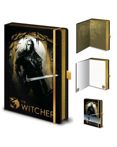 The Witcher (Forest Hunt) Premium A5 Notebook Σημειωματάριο Ριγέ