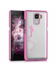 Ultra Thin Crystal Glitter Fairy Case (35876.08) Πλαστική Θήκη Pink (Huawei Honor 7)