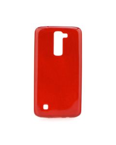 Forcell Jelly Flash Slim Fit Case Θήκη Gel Red (LG K7)