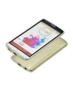 Forcell Full Face Ultra Thin 0.3mm Silicone Case Όψης & Πλάτης Διάφανη (LG K5)