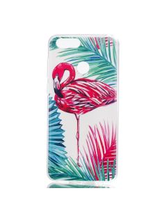 Slim Fit Gel Case Flamingo and Leaves Θήκη Σιλικόνης (Huawei Honor 7X)