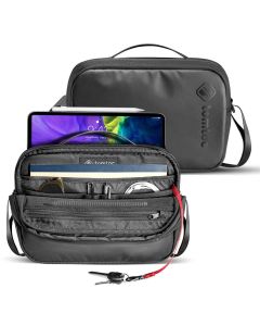 Tomtoc Urban Commute Crossbody Bag Θήκη Τσάντα για iPad Air / Pro 9.7'' - 11'' - Black