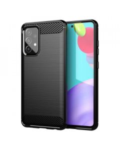 TPU Carbon Rugged Armor Case Black (Samsung Galaxy A33 5G)
