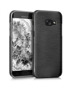 KWmobile Jelly Brushed Slim Case Θήκη Σιλικόνης (40690.73) Black (Samsung Galaxy A3 2017)
