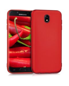 KWmobile Jelly Case Θήκη Σιλικόνης (42289.36) Metallic Dark Red (Samsung Galaxy J7 2017)