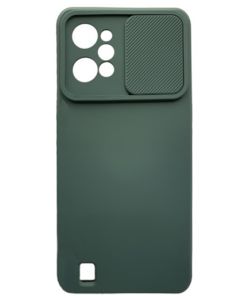 TPU Cover with Camshield Θήκη με Κάλυμμα Κάμερας - Dark Green (Realme C31)