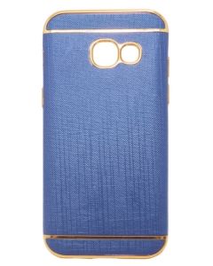 Crown Soft TPU Case Θήκη Σιλικόνης Dark Blue / Gold (Samsung Galaxy A3 2017)