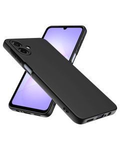 Matt Back Cover TPU Case Θήκη Black (Samsung Galaxy A07 4G)
