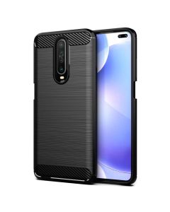 TPU Carbon Rugged Armor Case Black (Xiaomi Redmi K30)