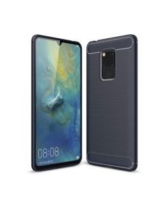 TPU Carbon Rugged Armor Case Blue (Huawei Mate 20)
