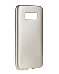 TPU Jelly Matte Slim Fit Case Θήκη Gel Gold (Samsung Galaxy S8)