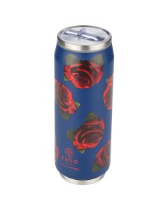 Estia Travel Cup Save The Aegean Stainless Steel 500ml Ισοθερμικό Ποτήρι - Electric Roses