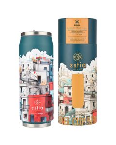 Estia Travel Cup Save The Aegean Stainless Steel 500ml Ισοθερμικό Ποτήρι - Urban Mythos