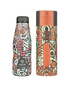 Estia Travel Flask Save The Aegean (01-22082) Stainless Steel Bottle 500ml Θερμός - Geovivid