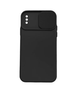 TPU Cover with Camshield Θήκη με Κάλυμμα Κάμερας - Black (iPhone XR)