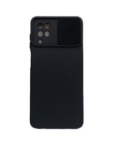 TPU Cover with Camshield Θήκη με Κάλυμμα Κάμερας - Black (Samsung Galaxy A12)