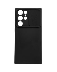 TPU Cover with Camshield Θήκη με Κάλυμμα Κάμερας - Black (Samsung Galaxy S22 Ultra 5G)