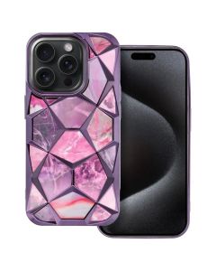 TWINKI Hybrid Dual Marble Case Θήκη Violet (iPhone 11 Pro)