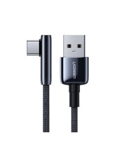 UGREEN USB - USB Type-C Angled Cable 5A (70434) Καλώδιο 2m - Black